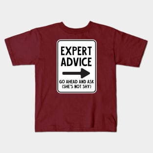 Expert Advice Kids T-Shirt